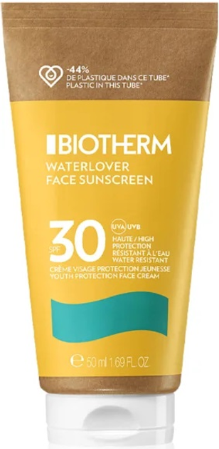 Krem przeciwsłoneczny Biotherm Waterlover Face Sunscreen Cream Spf 30 50 ml (3614273760430) - obraz 1