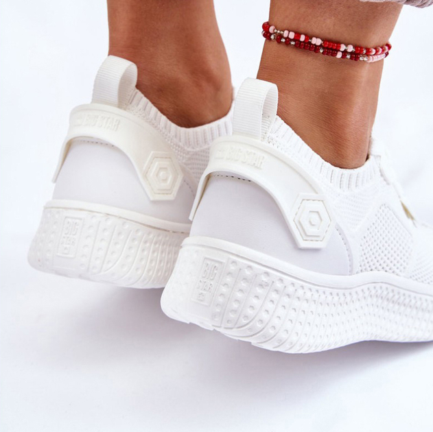 Sneakersy damskie Big Star LL274415 36 Białe (5900714608989) - obraz 5