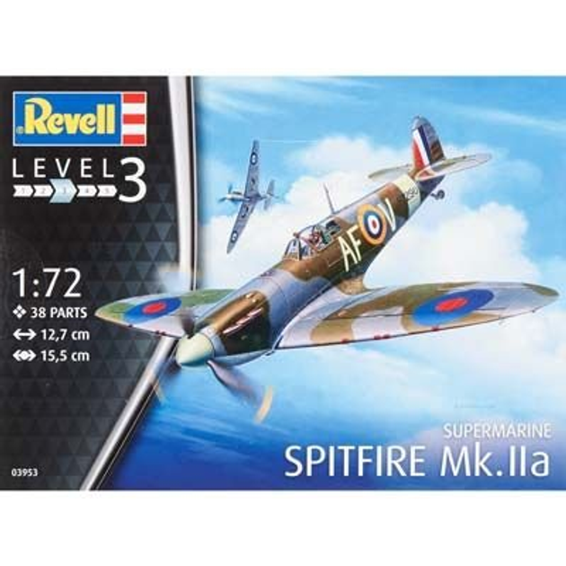 Model do sklejania Revell Spitfire MK.IIa (4009803039862) - obraz 1