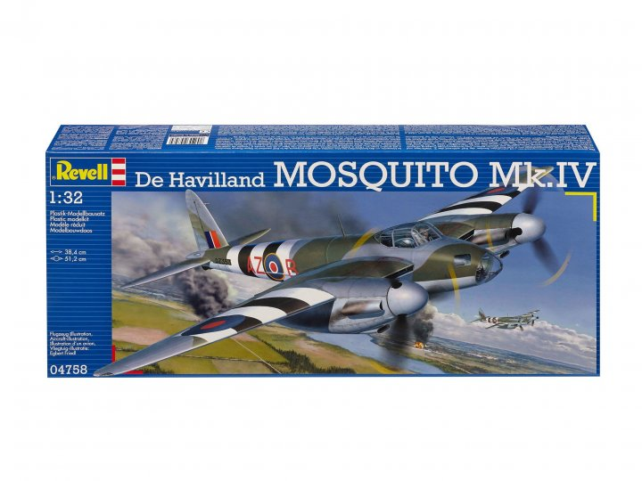 Model do sklejania Revell Mosquito MK.IV (4009803047584) - obraz 1