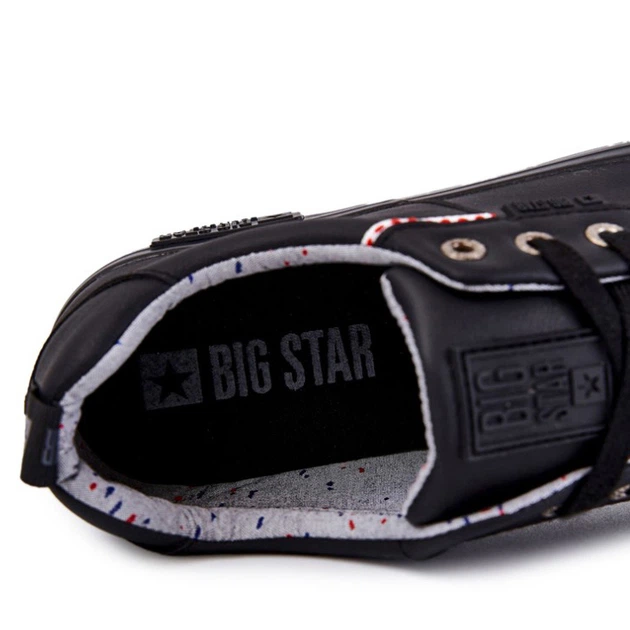 Trampki męskie niskie Big Star KK174004 43 Czarne (5900714531263) - obraz 5