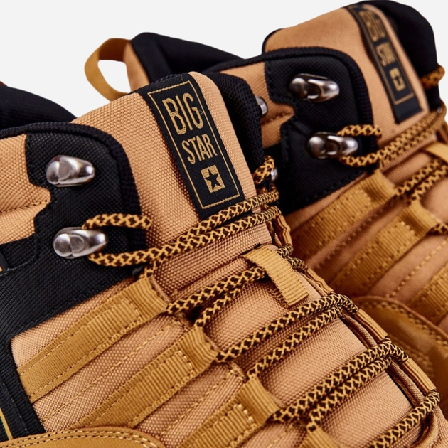 Zimowe buty trekkingowe damskie niskie Big Star KK274609 37 Camel (5900714570033) - obraz 9
