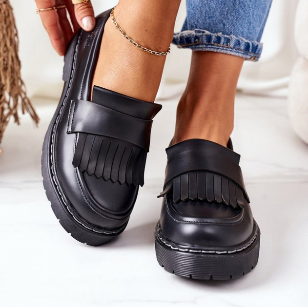 Loafersy damskie Big Star II274100 38 Czarne (5900714416577) - obraz 3