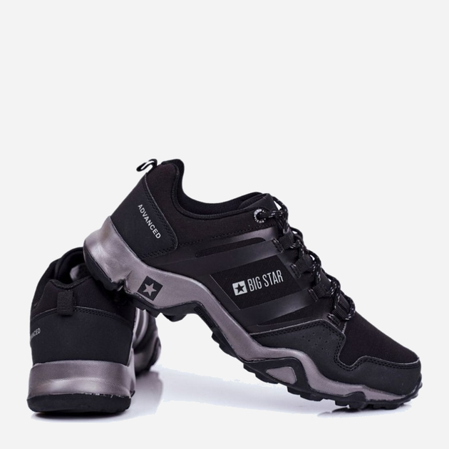 Buty sportowe trekkingowe męskie Big Star GG174269 44 Czarne (5900714278748) - obraz 3