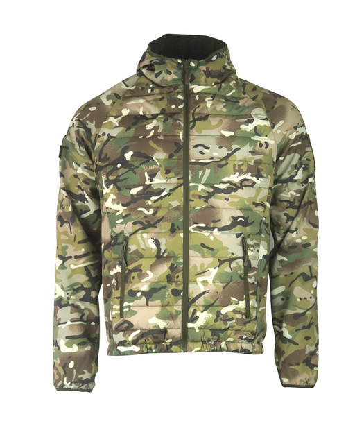 Куртка мужская тактическая KOMBAT UK военная с липучками под шевроны ВСУ Venom S мультикам TR_kb-vj-btp-s - изображение 1