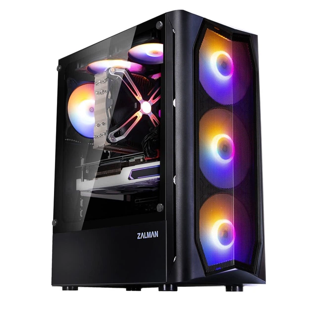 Корпус Zalman N4 Rev.1, без БЖ чорний (N4REV.1) - Фото 1 Корпус Zalman N4 Rev.1, без БЖ чорний (N4REV.1) - зображення 1
