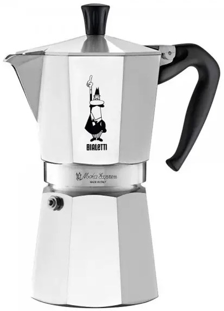 Кавоварка Bialetti Moka Express 18 чашок (8006363011679) - зображення 3