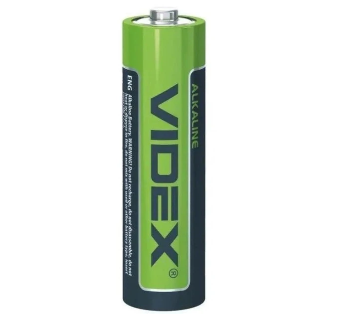 Батарейка лужна Videx LR03/AAA 1шт SMALL BLISTER - Фото 1 Батарейка лужна Videx LR03/AAA 1шт SMALL BLISTER - зображення 1