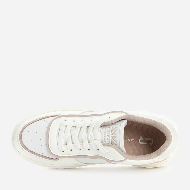 Sneakersy damskie Crosby 428234/01-03E 39 25.6 cm Białe (4255599506495) - obraz 5