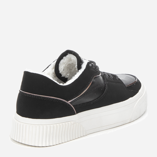 Zimowe sneakersy damskie na platformie Keddo 838117/10-03E 40 26.5 cm Czarne (4255679913304) - obraz 3