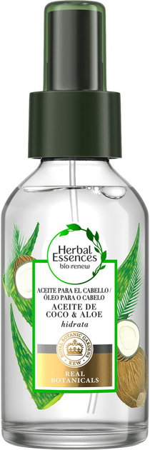 Олія для волосся Herbal Essences Bio: Renew Biphasic Moisturizing Oil With Coconut and Aloe 100 мл (8001841536088) - зображення 1