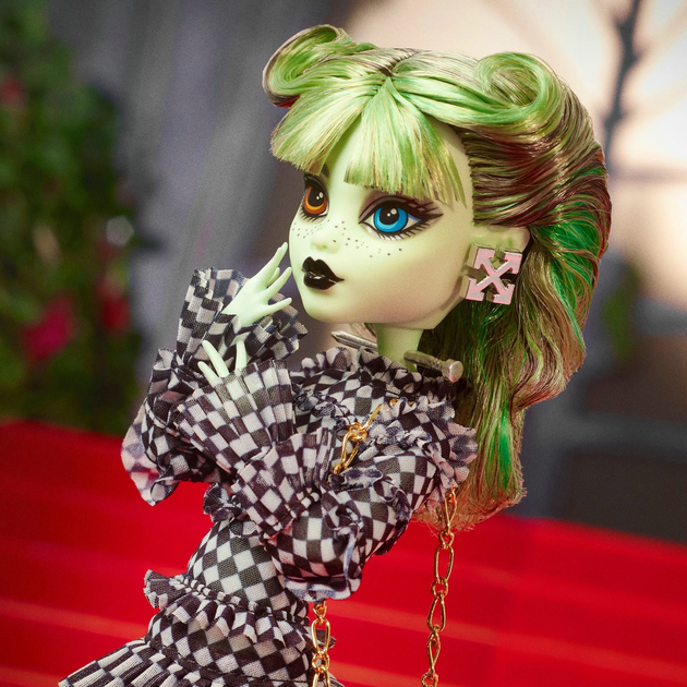 SF・ファンタジー・ホラー Off-White x Monster High Harmonie Ghoul Кукла Монстер Хай коллекционная Гармония Off-White c/o Monster