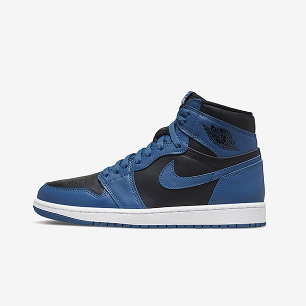 Black and blue nike sales air jordans