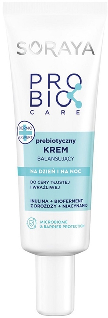 Krem do twarzy Soraya Probio Care prebiotyczny balansujący 50 ml (5901045090412) - obraz 1