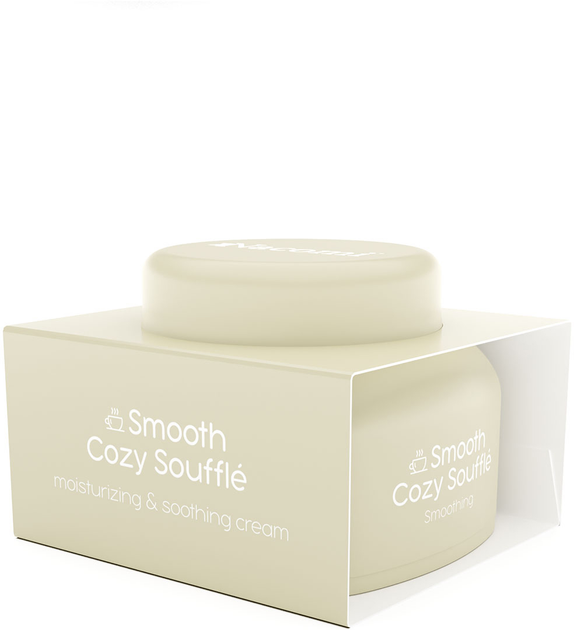 Krem do twarzy nawilżający Nacomi Smooth Cozy Souffle kremowy wygładzający 50 ml (5902539715057) - obraz 1