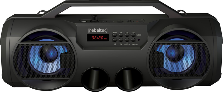 Głośnik przenośny Rebeltec SoundBox 440 Black (RBLFLO00045) - obraz 3