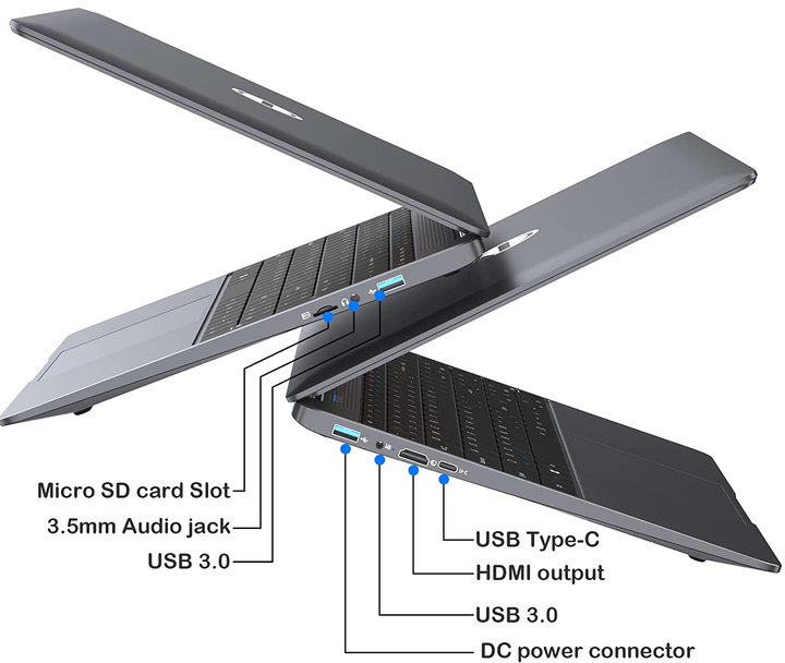 Ноутбук 15.6" Sgin X15 Intel Celeron N4500 RAM 12GB SSD 512GB Windows 11 (UKR) Б/В - зображення 6