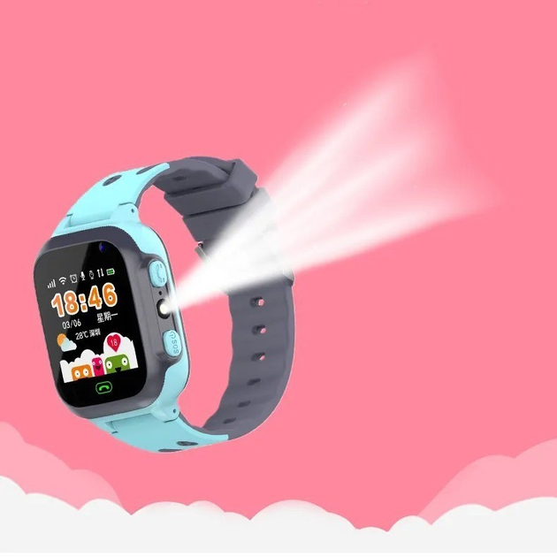 Детские смарт часы c GPS Smart baby watch Q16 с камерой, прослушкой ...