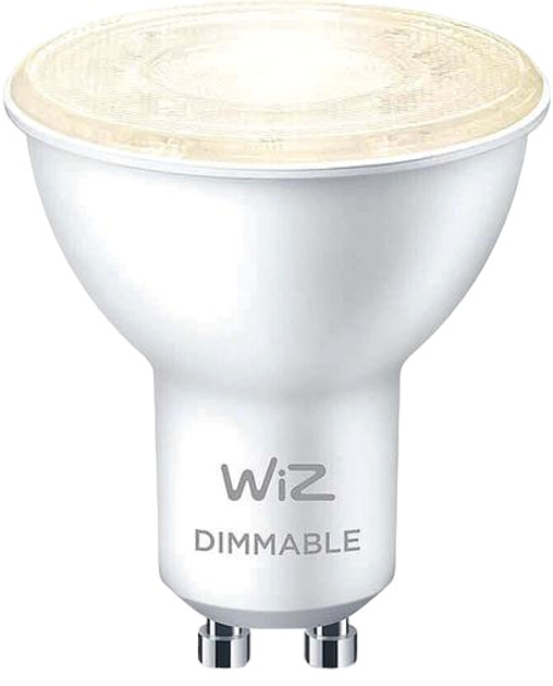 Розумна лампочка WIZ GU10 4.7W(50W 400Lm) 2700K димована Wi-Fi (8718699786250) - зображення 1