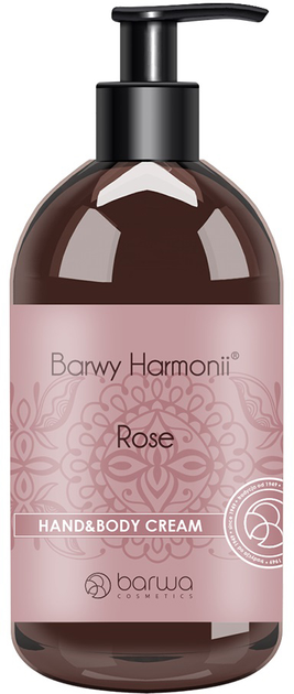 Крем для рук і тіла Barwa Barwy Harmonii Hand&Body Cream Rose 200 мл (5902305007973) - зображення 1