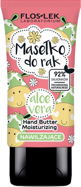 Masełko do rąk Floslek Hand Care nawilżające Aloe Vera 50 ml (5905043009193) - obraz 1