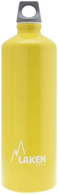 Бутылка для воды Laken Futura 0,75 л grey cap Yellow bottle (72G-YE) (8412544045294) - Фото 1 Бутылка для воды Laken Futura 0,75 л grey cap Yellow bottle (72G-YE) (8412544045294) - изображение 1