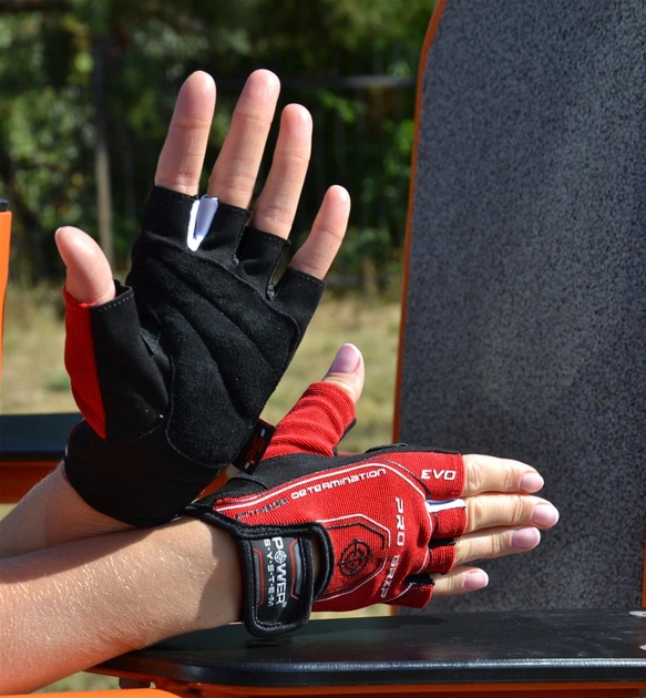 Перчатки для фитнеса Power System PS-2260 Pro Grip EVO Red S (PS_2260RD-2_S) - изображение 7