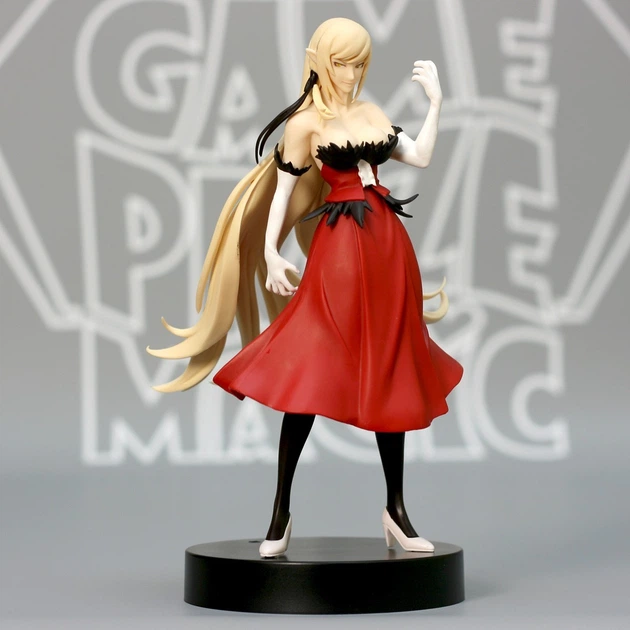 り*ん様 超ふわもこOVERSIZE BLOOD SHADOW FUR OUTE Коллекционная аниме-фигурка Banpresto Monogatari - Kiss-shot