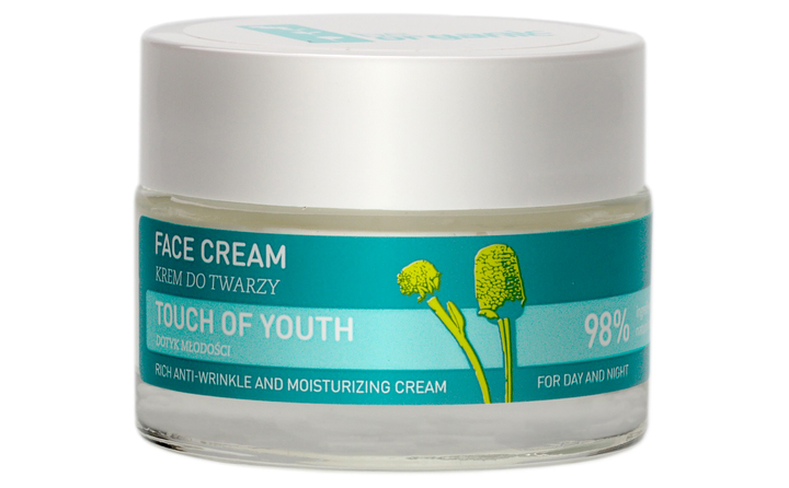 Krem do twarzy Be Organic Touch of Youth przeciwzmarszczkowy 50 ml (5905279400528) - obraz 1