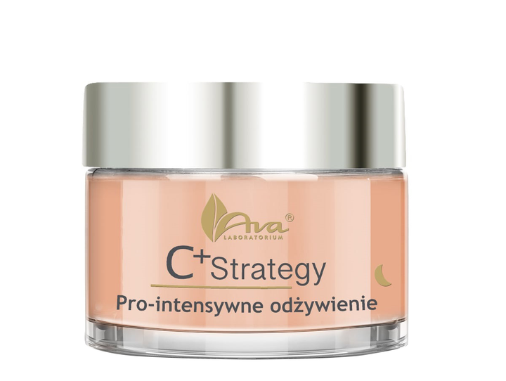 Krem do twarzy Ava Laboratorium C+ Strategy Pro-intensywne Odżywienie na noc 50 ml (5906323006598) - obraz 1