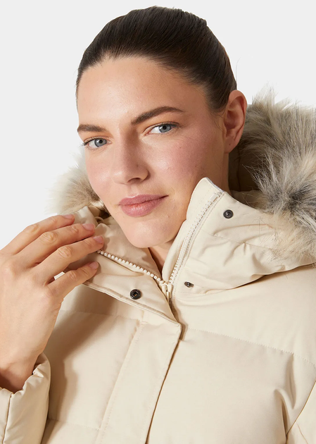Парка HELLY HANSEN W BLOSSOM PUFFY PARKA M Кремовий 53624-034 - Фото 3 Парка HELLY HANSEN W BLOSSOM PUFFY PARKA M Кремовий 53624-034 - изображение 3