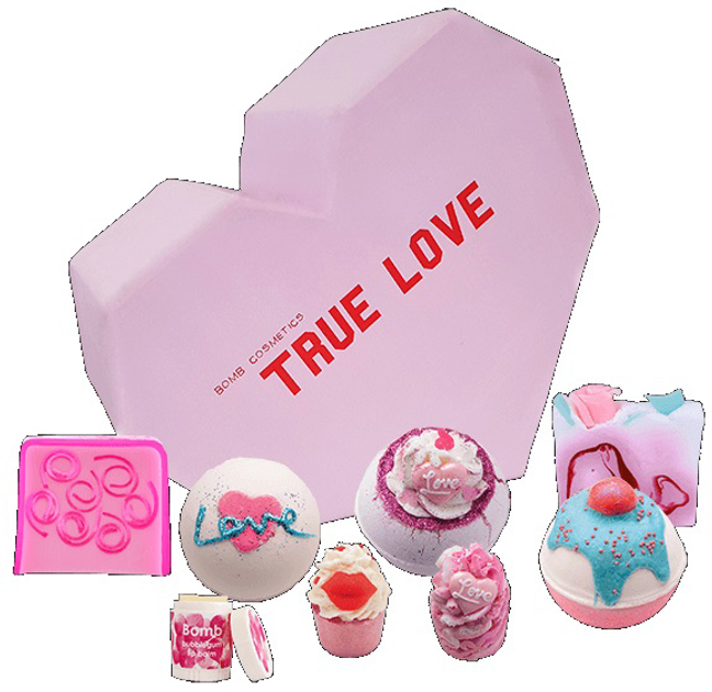Zestaw kosmetyków do pielęgnacji Bomb Cosmetics True Love Gift Box (5037028271452) - obraz 1
