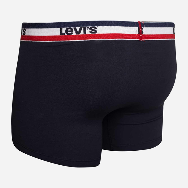 Zestaw majtek męskich typu bokserki Levi's 100002870-004 M 3 szt Czarny/Szary (8720245095594) - obraz 3