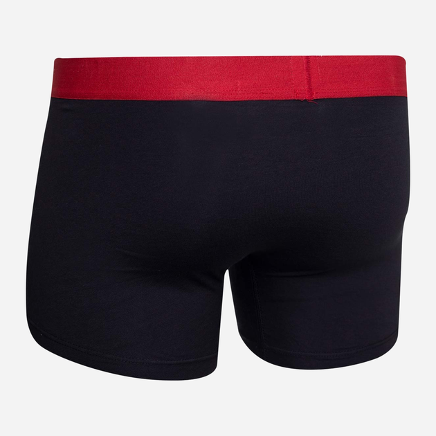 Zestaw majtek męskich typu bokserki Levi's 701222842-008 M 2 szt Czarny z czerwonym (8720245437783) - obraz 3