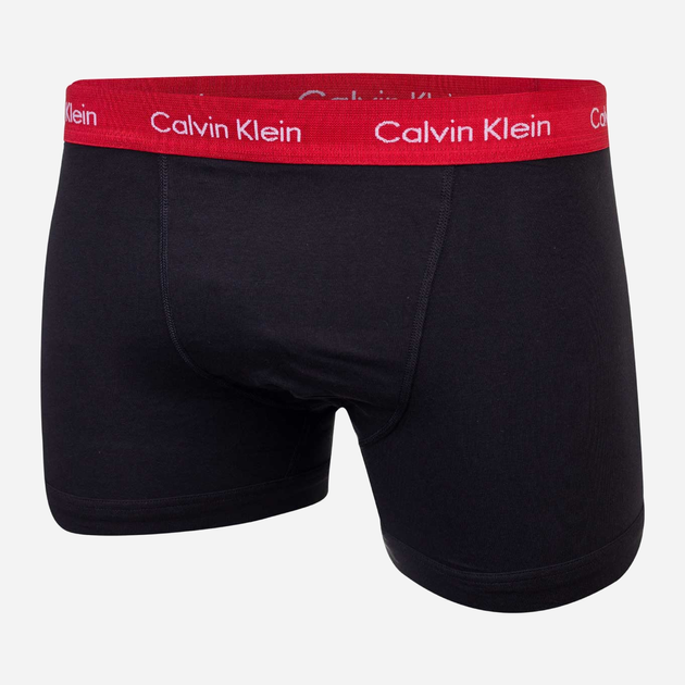 Zestaw majtek szorty Calvin Klein Underwear 0000U2662GCPZ XL 3 szt. Czarny (8720107565067) - obraz 2