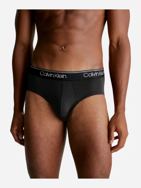 Zestaw majtek męskich typu slipy Calvin Klein Underwear 000NB2568A-UB1 L 3 szt Czarny (8720107896031) - obraz 3