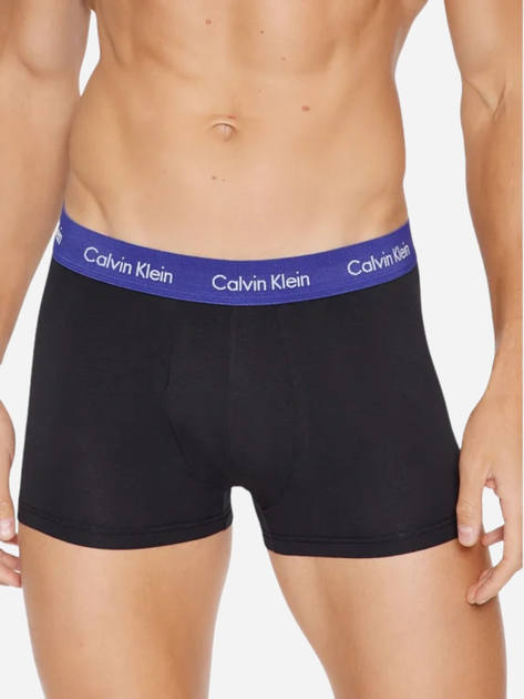 Набір трусів шорти Calvin Klein Underwear 0000U2664GH4X L 3 шт Чорний (8720108811125) - зображення 2