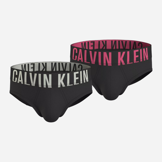 Набір трусів сліпи Calvin Klein Underwear 000NB2601AGXI M 2 шт Чорний (8720108809306) - зображення 1