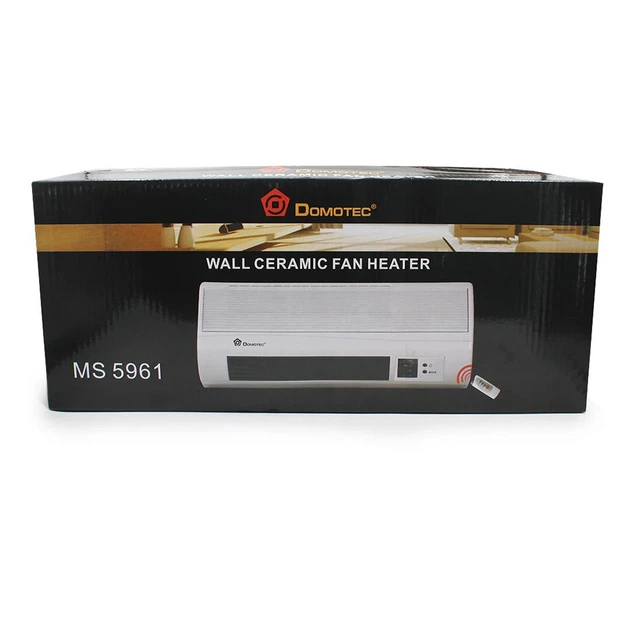 Тепловентилятор Domotec MS-5961 с мощностью 2000W предназначен для монтажа на стене. - изображение 2
