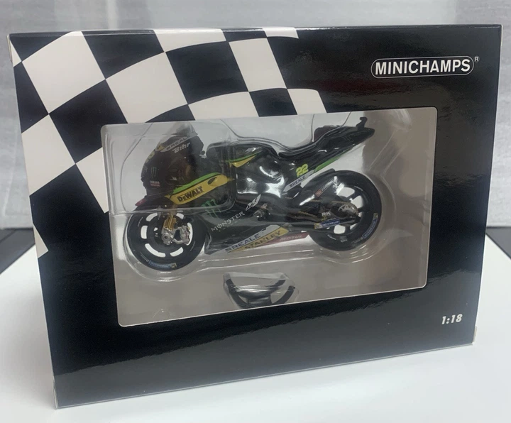 Мотомодель MotoGP Yamaha YZR-M1 #22 2016 Minichamps 1:18 – игрушки