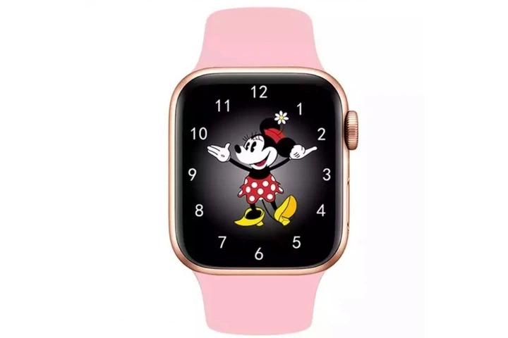 Умные часы Smart Watch 8 Т800 Pro Max с пульсометром, шагомером, оксиметром, Розовый - изображение 6