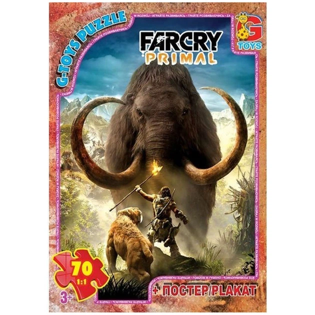 Пазли дитячі "Far Cry. Тваринний світ" FCP03, 70 елементів - Фото 1 Пазли дитячі "Far Cry. Тваринний світ" FCP03, 70 елементів - зображення 1