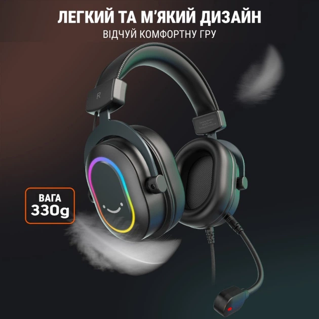 Навушники з мікрофоном Fifine H6 Black - изображение 7