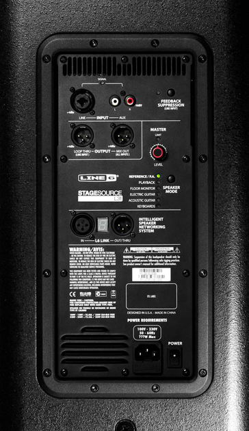 Активна акустична система з DSP 1300Вт LINE6 STAGESOURCE L3T - зображення 5