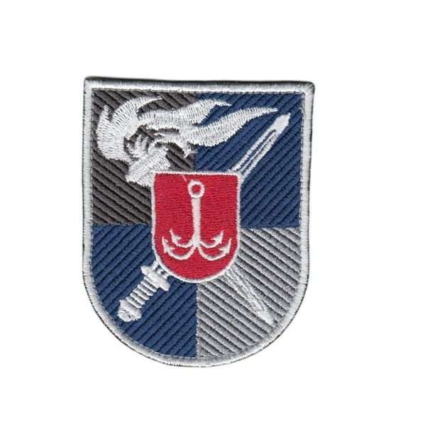 Шеврон патч на липучці Одеська військова академія, кольоровий, 7*9см - зображення 1