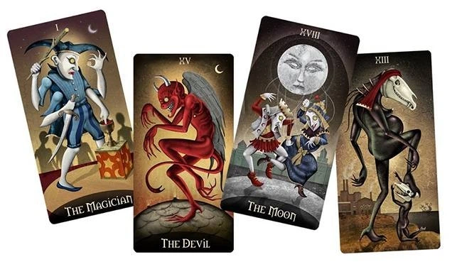 Карти Таро для ворожіння Скаженого Місяця , Deviant Moon Tarot - изображение 2