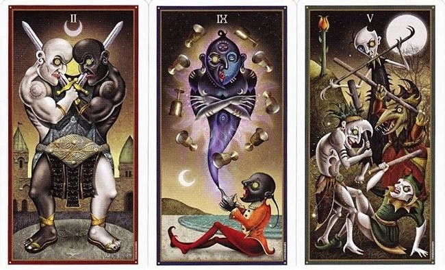 Карти Таро для ворожіння Скаженого Місяця , Deviant Moon Tarot - изображение 5