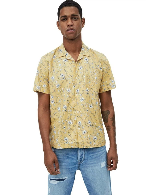 Рубашка Pepe Jeans PM306526 M (104752M) Желтый - Фото 1 Рубашка Pepe Jeans PM306526 M (104752M) Желтый - изображение 1
