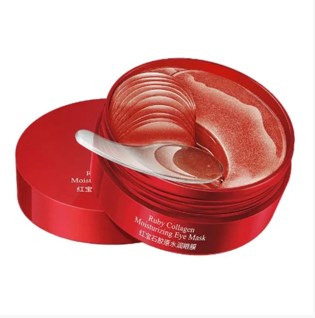 Гідрогелеві патчі під очі з колагеном Venzen Ruby Collagen Moisturizing Eye Mask, 60 шт - Фото 5 Гідрогелеві патчі під очі з колагеном Venzen Ruby Collagen Moisturizing Eye Mask, 60 шт - изображение 5