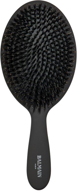 Щітка для волосся Balmain Luxury Spa Brush з щетиною кабана Чорний (8719638146630) - зображення 1